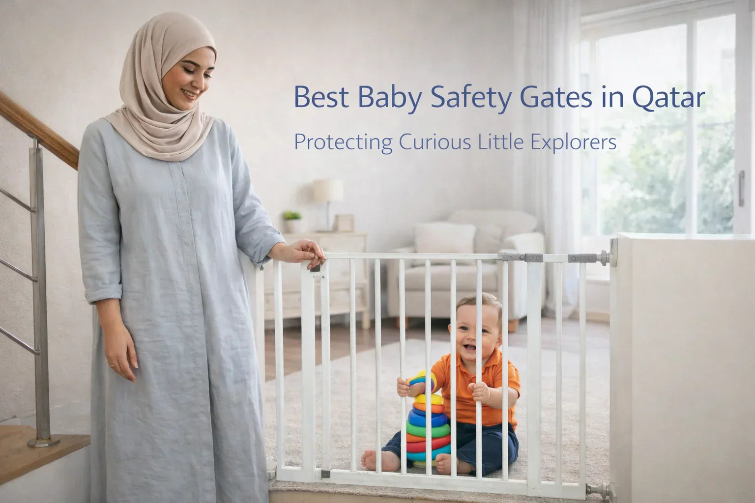 Best Baby Safety Gates in Qatar for Secure and Worry-Free Homes