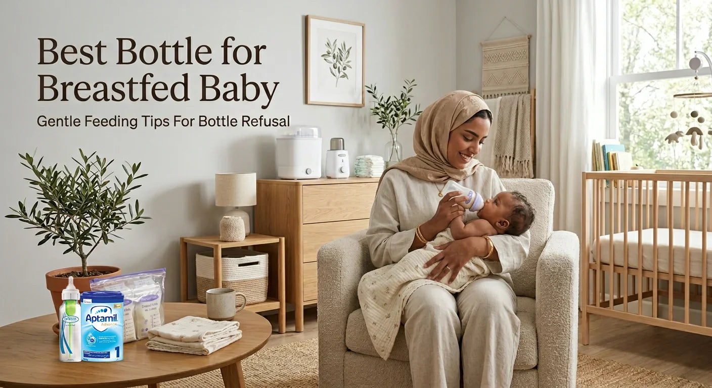Best Bottle for Breastfed Baby Who Refuses Bottle