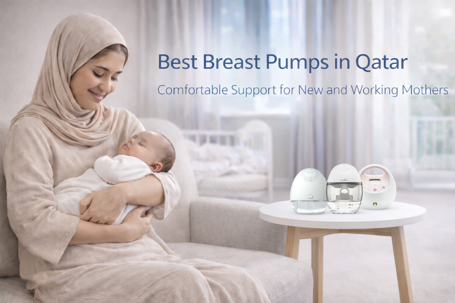 Best Breast Pumps in Qatar for New Moms and Working Mothers with Comfort and Efficiency