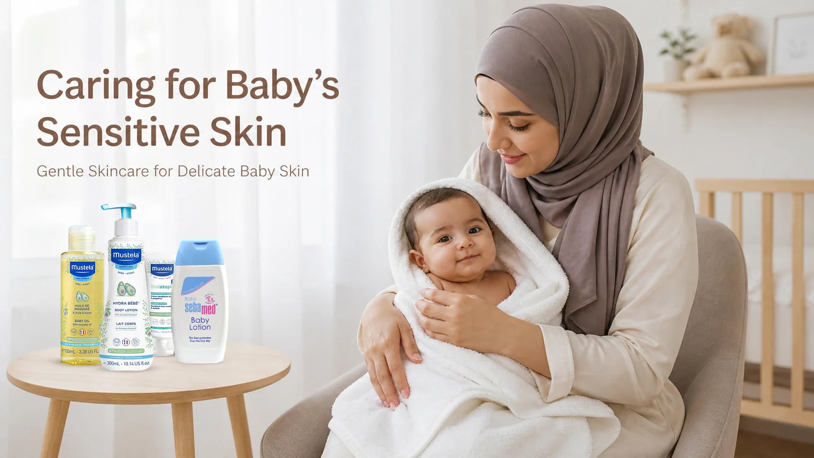 How to Care for Baby Sensitive Skin