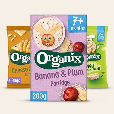 Organix Organic Baby Food and Snacks in Qatar - MamaApp