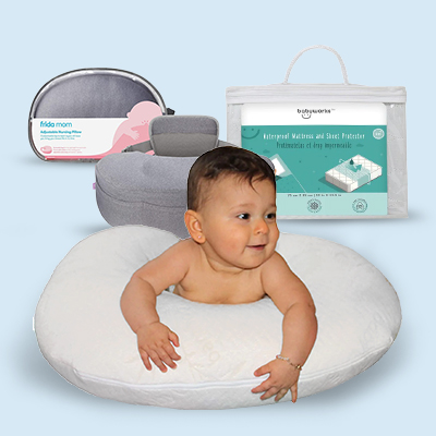 اكتشفي وسائد وكسوات رضاعة فاخرة مصممة لتوفير الراحة والدعم المثالي. مثالية للأمهات أثناء الرضاعة ولنوم مريح. تسوقي عبر الإنترنت في قطر من MamaApp.co مع جودة عالية وأسعار رائعة وتوصيل سريع.