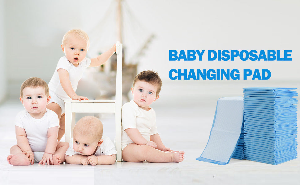 Little Story Disposable Diaper Changing Mats (100's) White