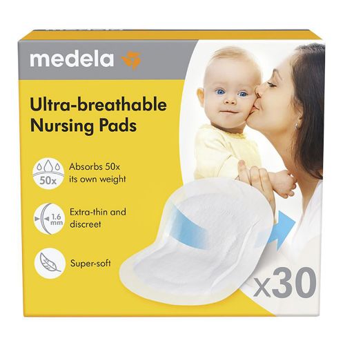 Medela Ultra-Breathable Nursing Pads 30 pieces