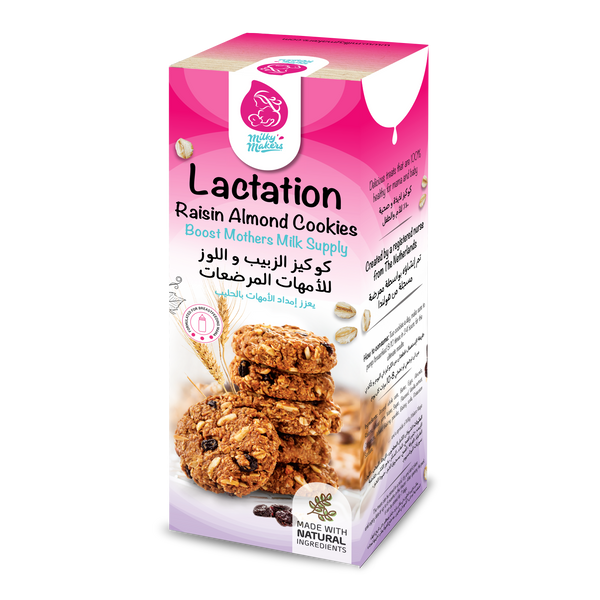 Milky Makers Raisin Almond Lactation Cookies