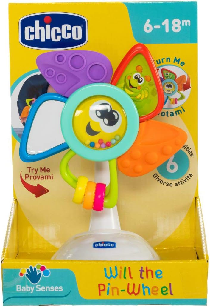 Chicco Tino Manual Highchair Toy Willy The Windmill Multi-Coloured