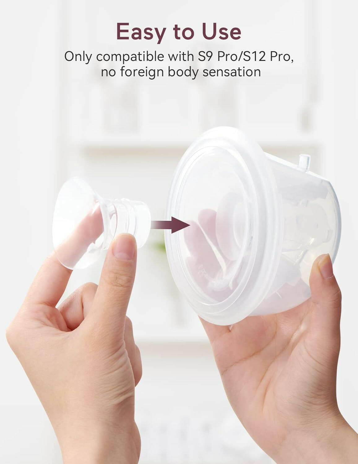 Momcozy Flange Insert for S9 Pro/S12 Pro 21 mm