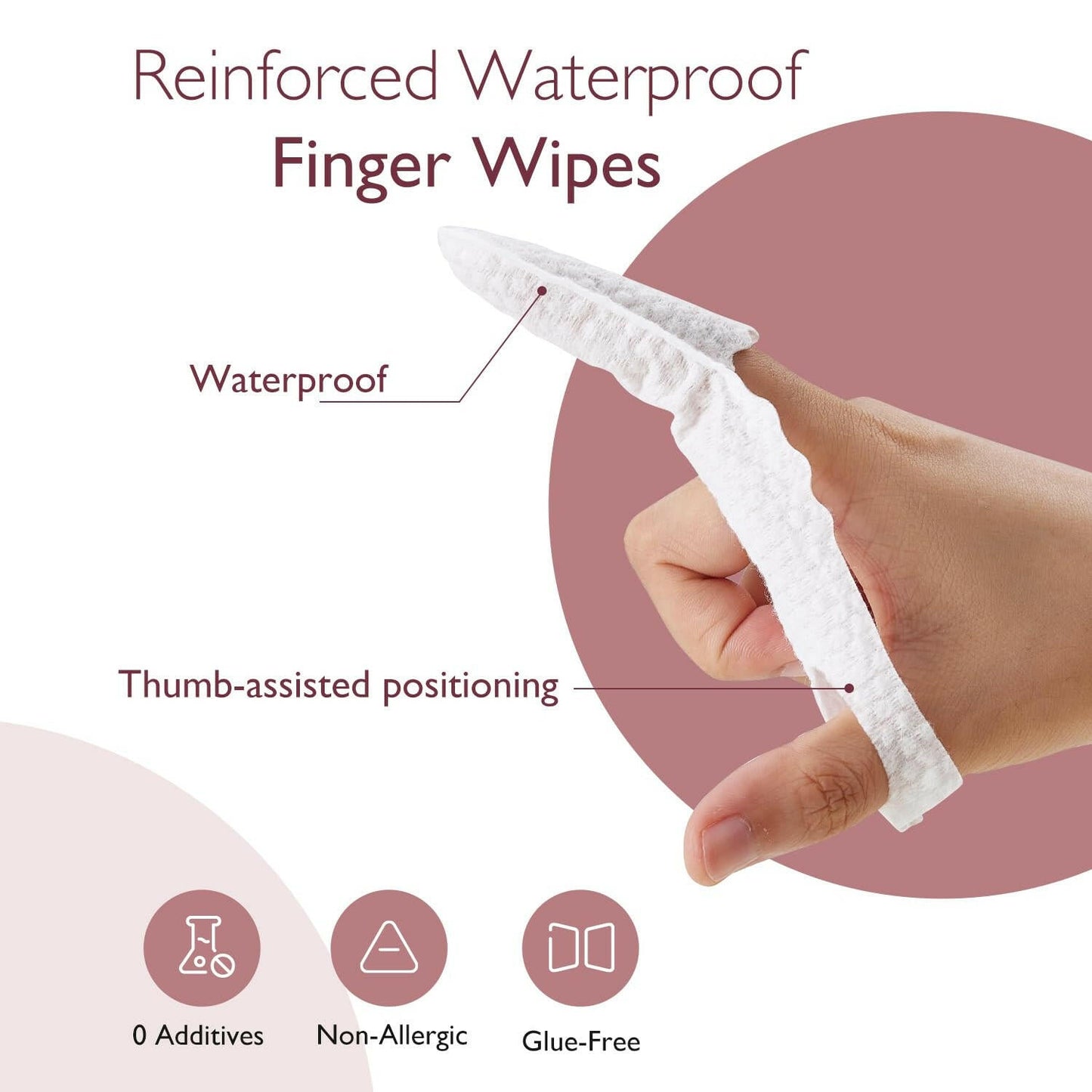 Momcozy finger diaper brush