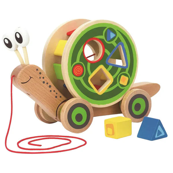 Hape Walk-A-long Snail