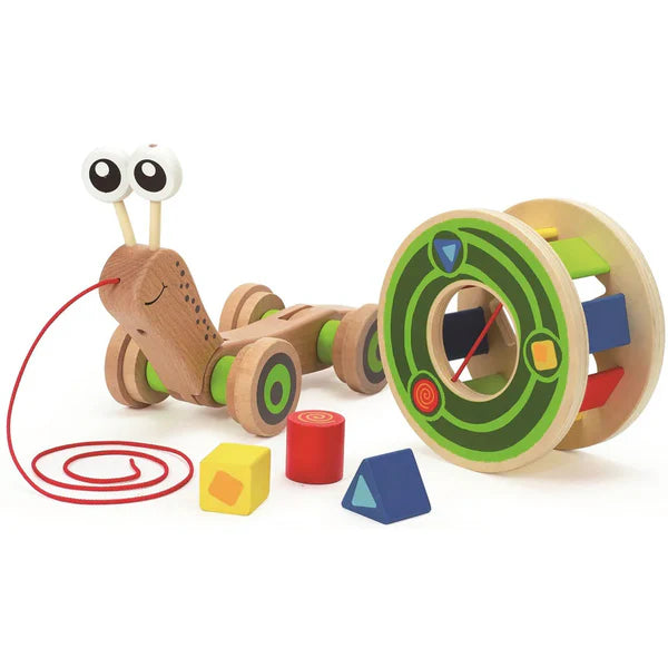 Hape Walk-A-long Snail