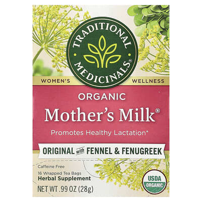 Organic Mother’s Milk® Tea – 16 Wrapped Tea Bags (28g)