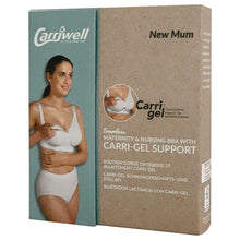 Carriwell Seamless Maternity & Nursing Bra with Carri-Gel Support - White