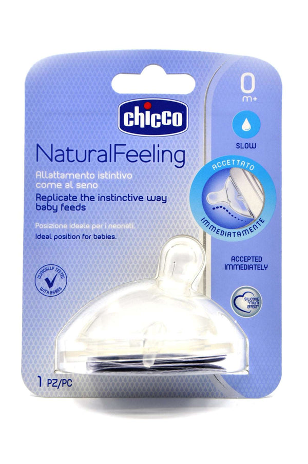 Chicco Teat Natural Feeling 0+ Months Regular