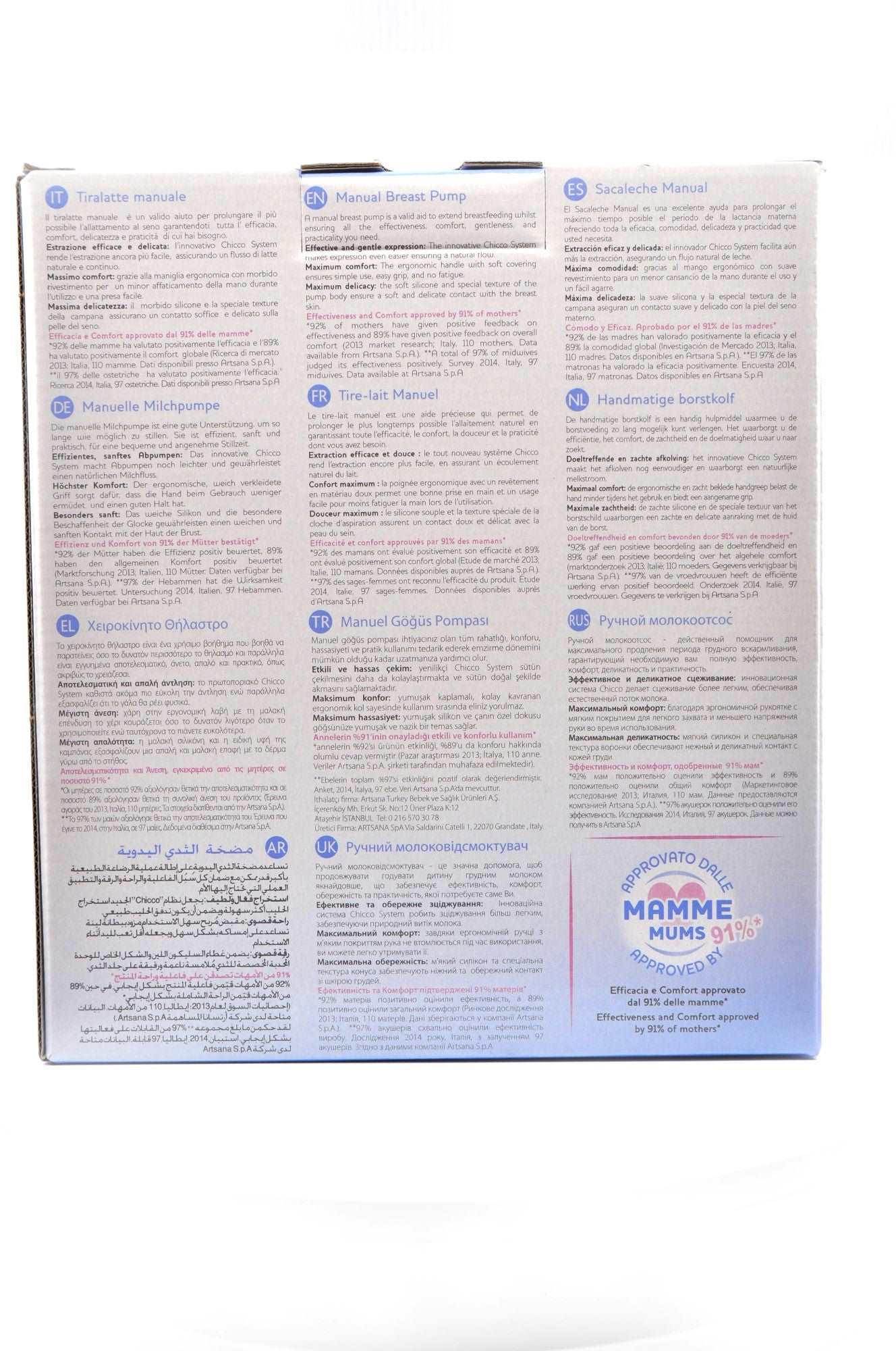 MamaApp Chicco Natural Feeling Manual Breast Pump