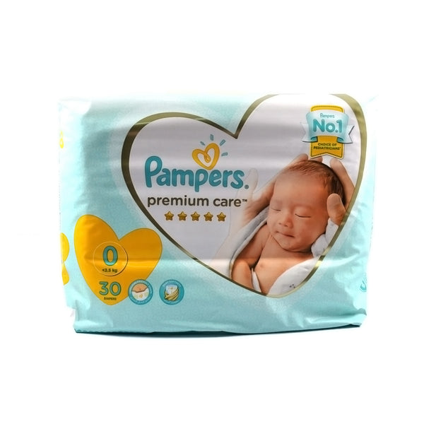 Pampers Premium Care Diaper 0 (30's)