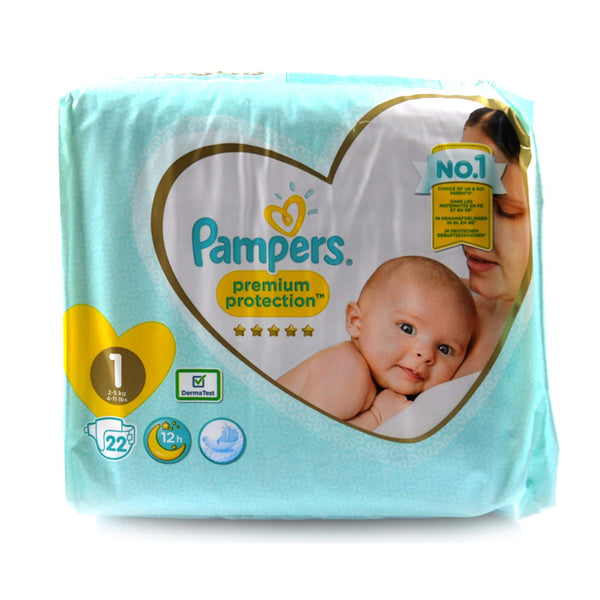 Pampers Premium Protection Diapers Size 1