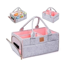 MamaApp Nappy Organizer Diaper Caddy - Navy Blue