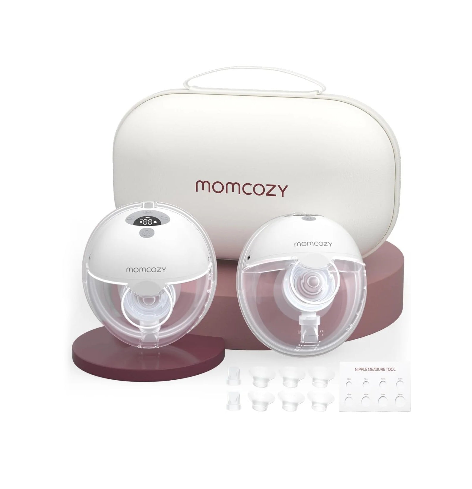 Momcozy Wearable Breast Pump M5 (Double) Grey - MamaApp