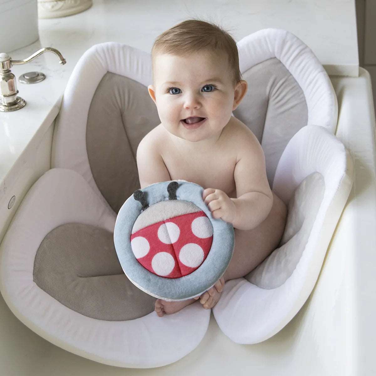 Blooming Baby Bath Scrubbie - Ladybug