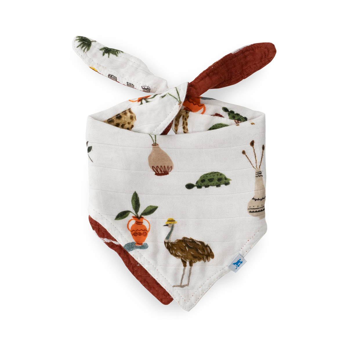 Little Unicorn Deluxe Muslin Reversible Bandana Bib