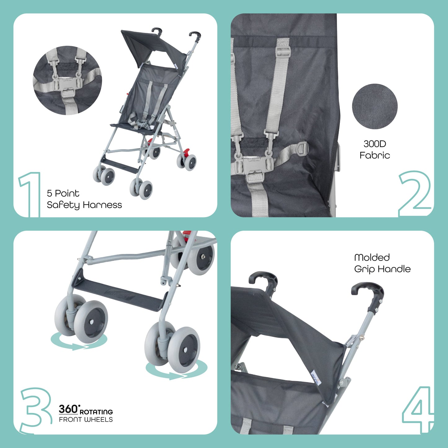 MOON Jet - Buggy - Light Grey