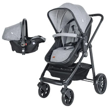 MOON Tres 3 in 1 Travel System - Grey