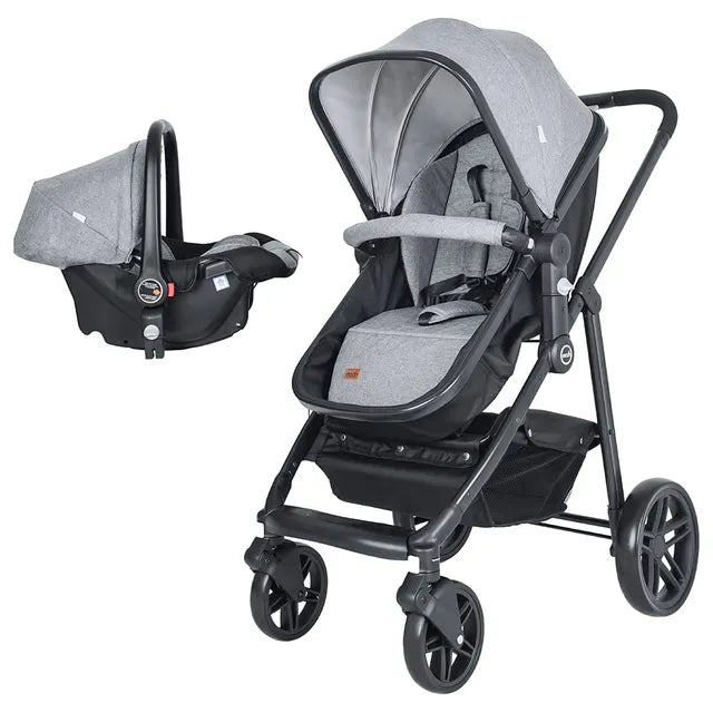 MOON Tres 3 in 1 Travel System - Grey