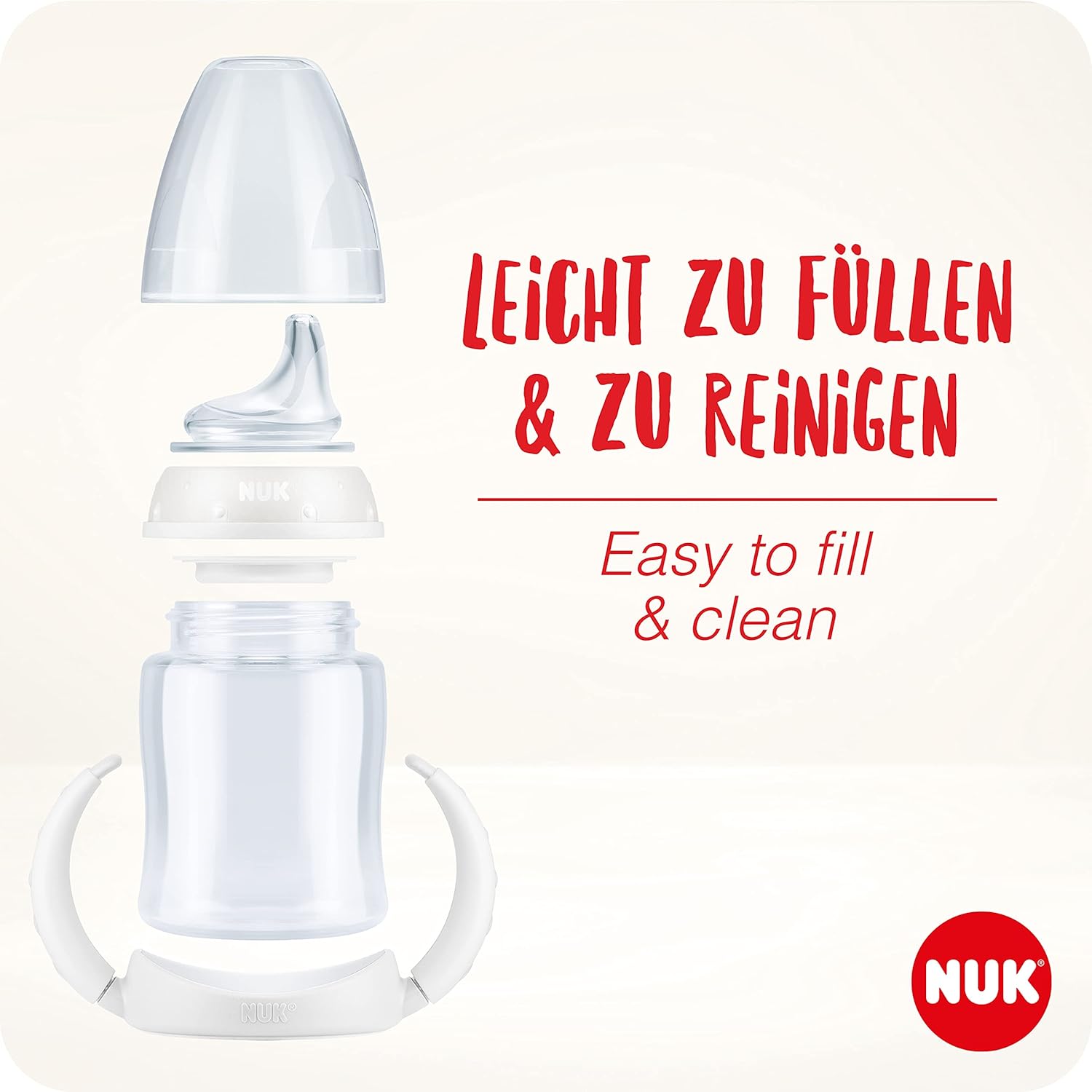 نوك زجاجة تعليمية من فيرست تشويس - ليون كينغ 150 مل