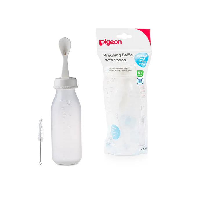 Pigeon Weaning Bottle With Spoon