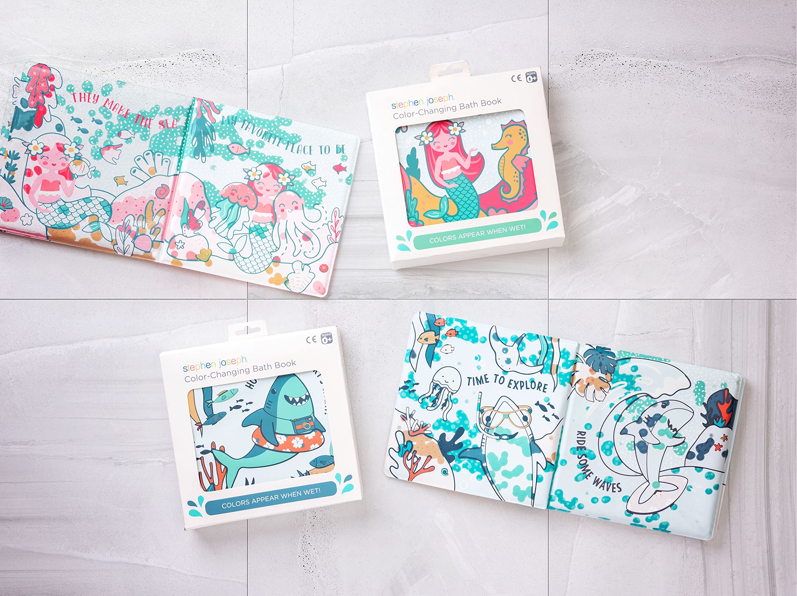 Stephen Joseph Color Changing Bath Book