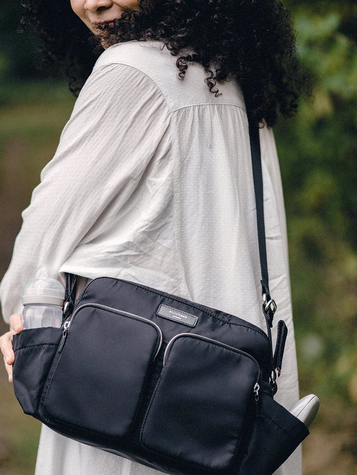 Storksak Eco Stroller Diaper Bag - Black