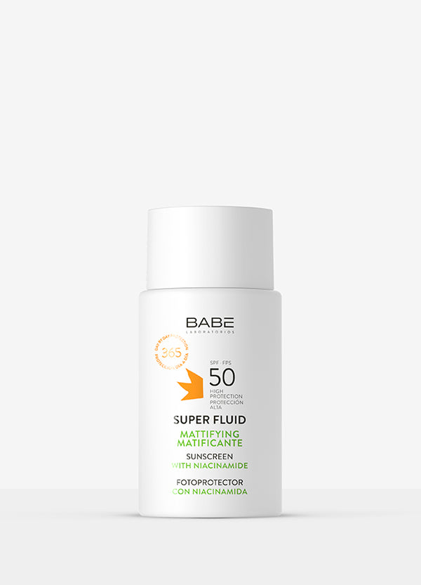 Babe Super Fluid Sunscreen Mattifying SPF50