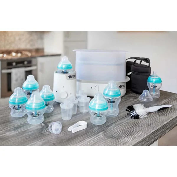 Tommee Tippee Advanced Anti-Colic Complete Feeding Set - Blue - MamaApp