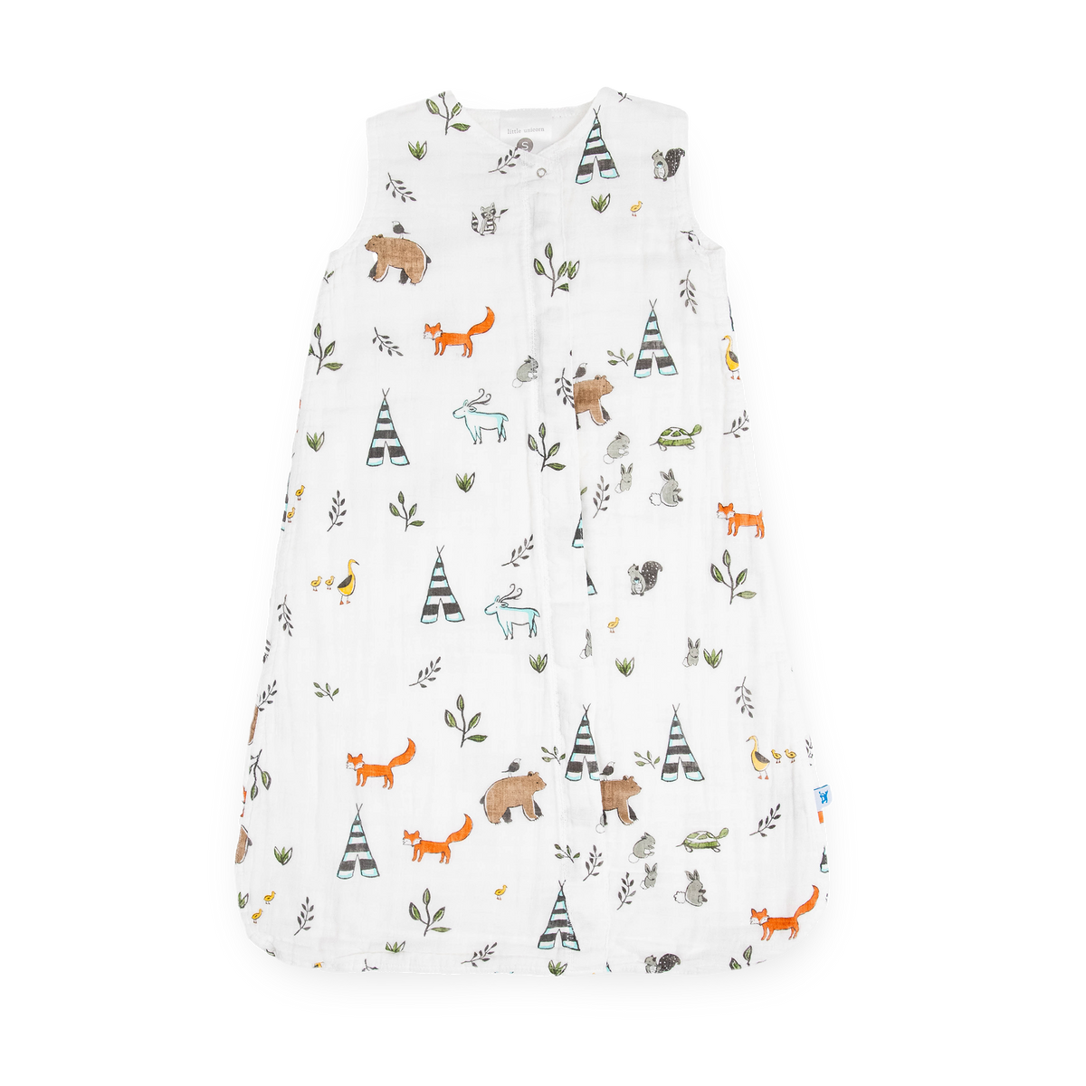 Little Unicorn Cotton Muslin Sleep Bag Small