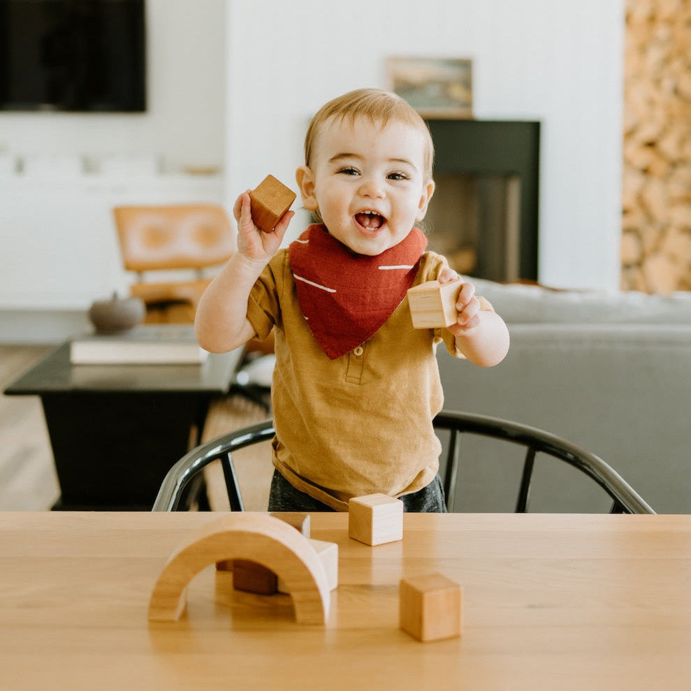 Little Unicorn Deluxe Muslin Reversible Bandana Bib