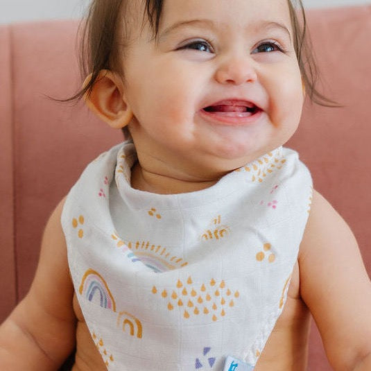 Little Unicorn Deluxe Muslin Reversible Bandana Bib
