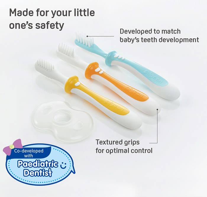 Pigeon Training Toothbrush Set - MamaApp