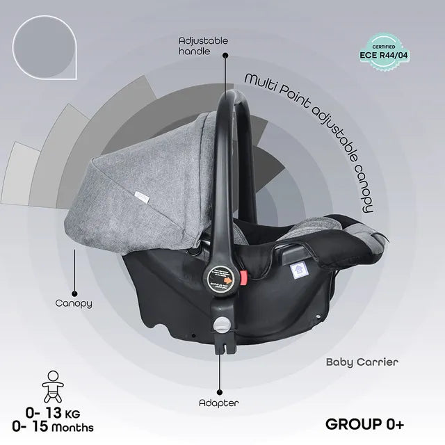 MOON Tres 3 in 1 Travel System - Grey