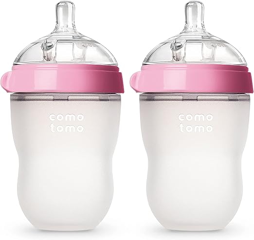 Comotomo Soft Hygienic Silicone Bottle – 2-Pack (250 ml)