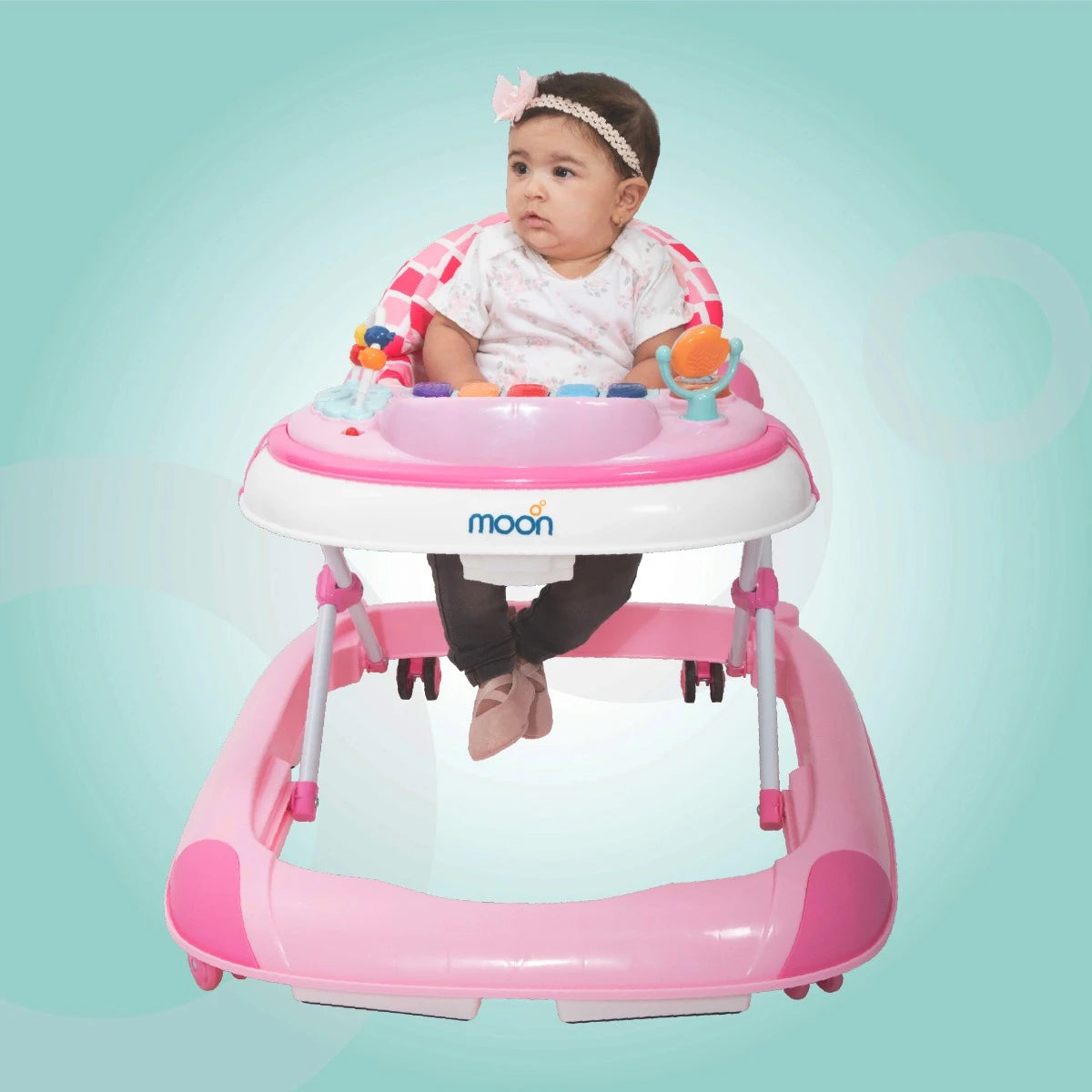 MOON Pace Baby Walker – Pink
