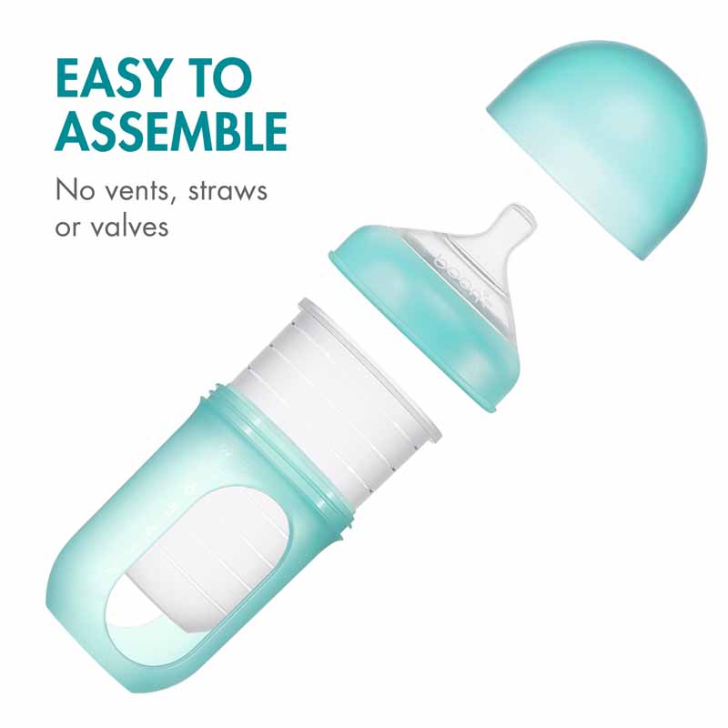 Tomy Boon Nursh Silicone Pouch Bottle 8oz 3Pk