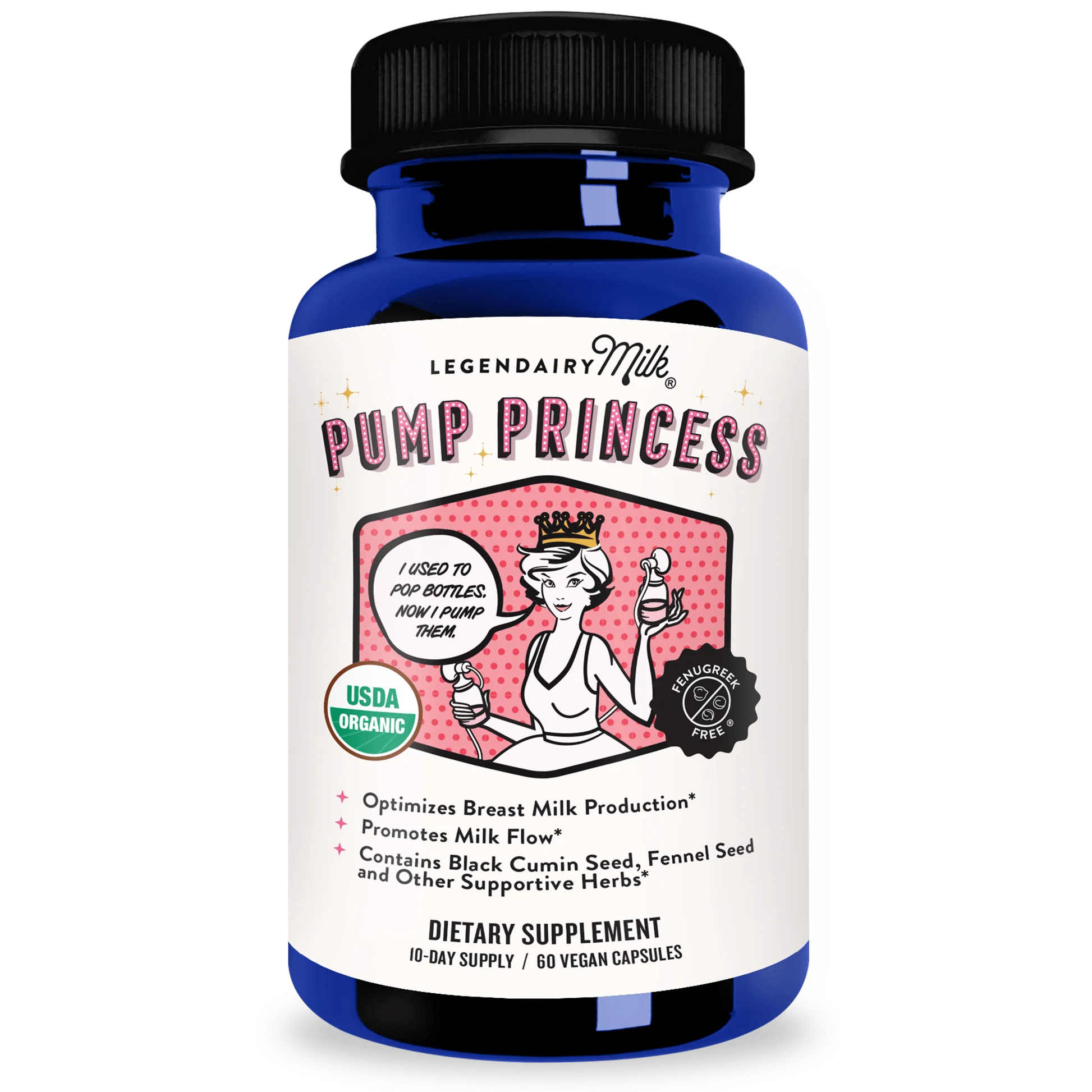 Legendairy Milk – Pump Princess® | 60 Vegan Capsules