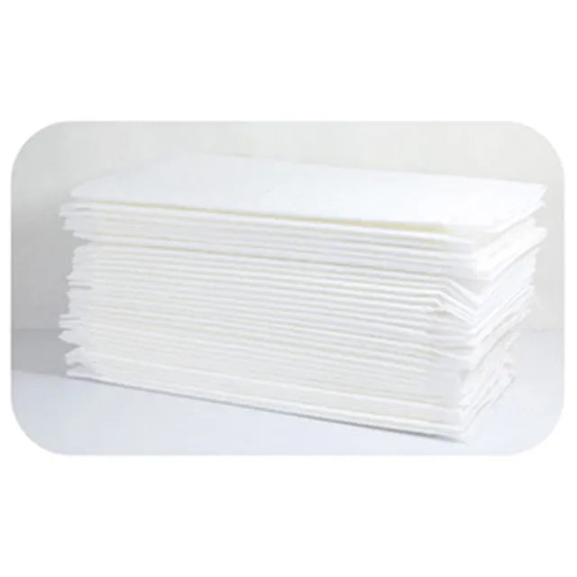 Little Story Disposable Diaper Changing Mats β 50pcs, Waterproof & Hygienic (White)