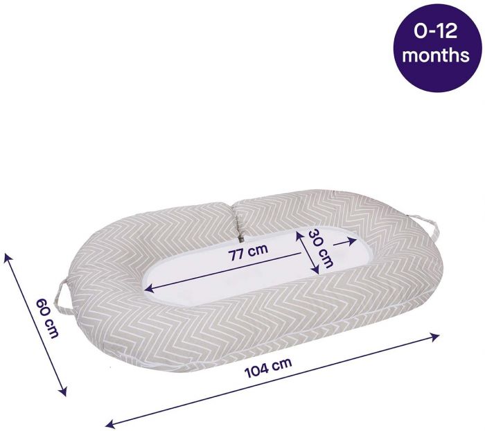 ClevaMama Mum2Me Maternity Pillow & Baby Pod