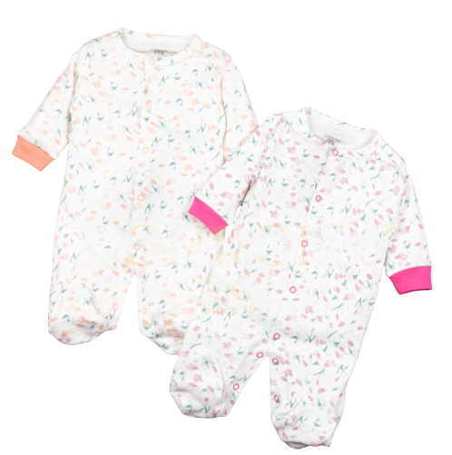 Londony Girls Romper with Feet 0-9 Months