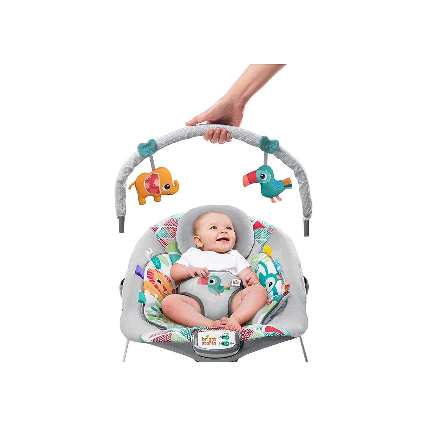 Kids2 Bright Starts Cradling Bouncer Bru Toucan Tango