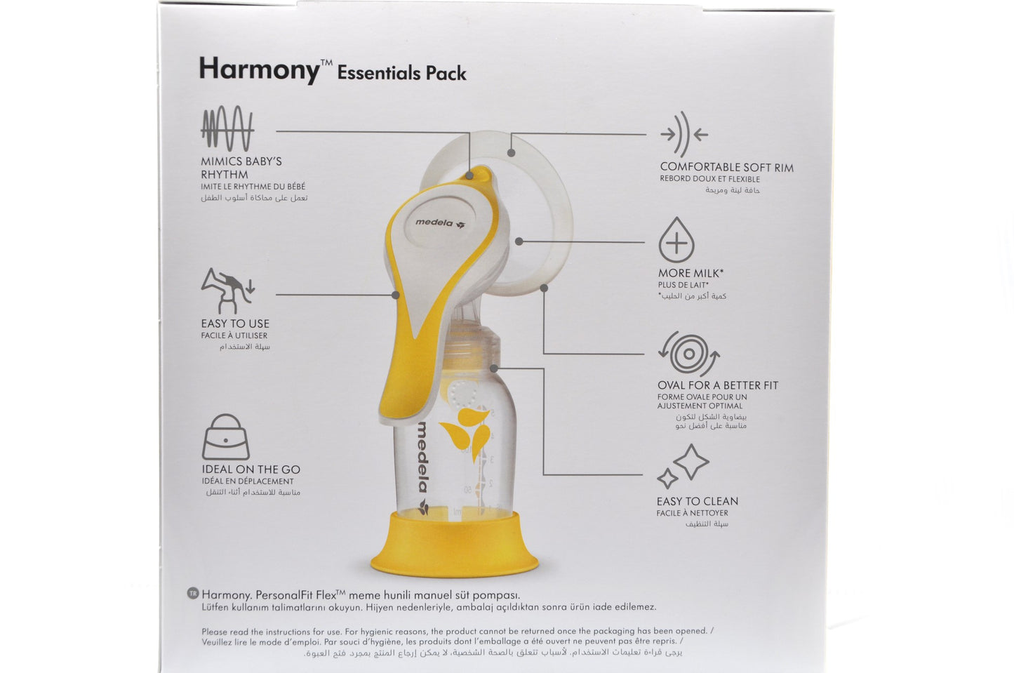 MamaApp Medela Harmony Essentials Pack Manual Breast Pump