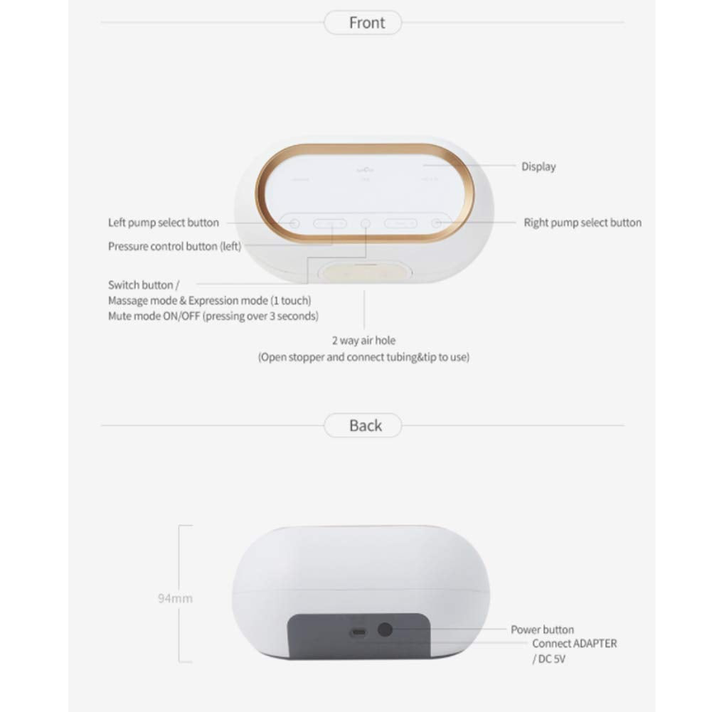 Spectra Dual Compact Premium Electric Breast Pump