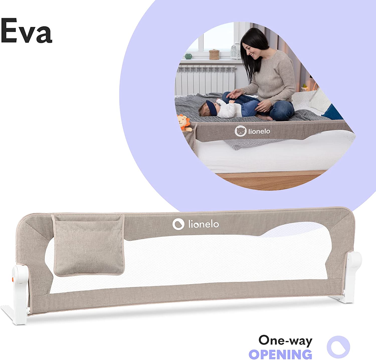 Lionelo Eva Bed Rail