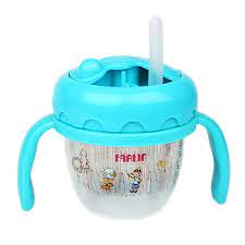 Farlin Gulu Straw Learner Cup 120ml Green